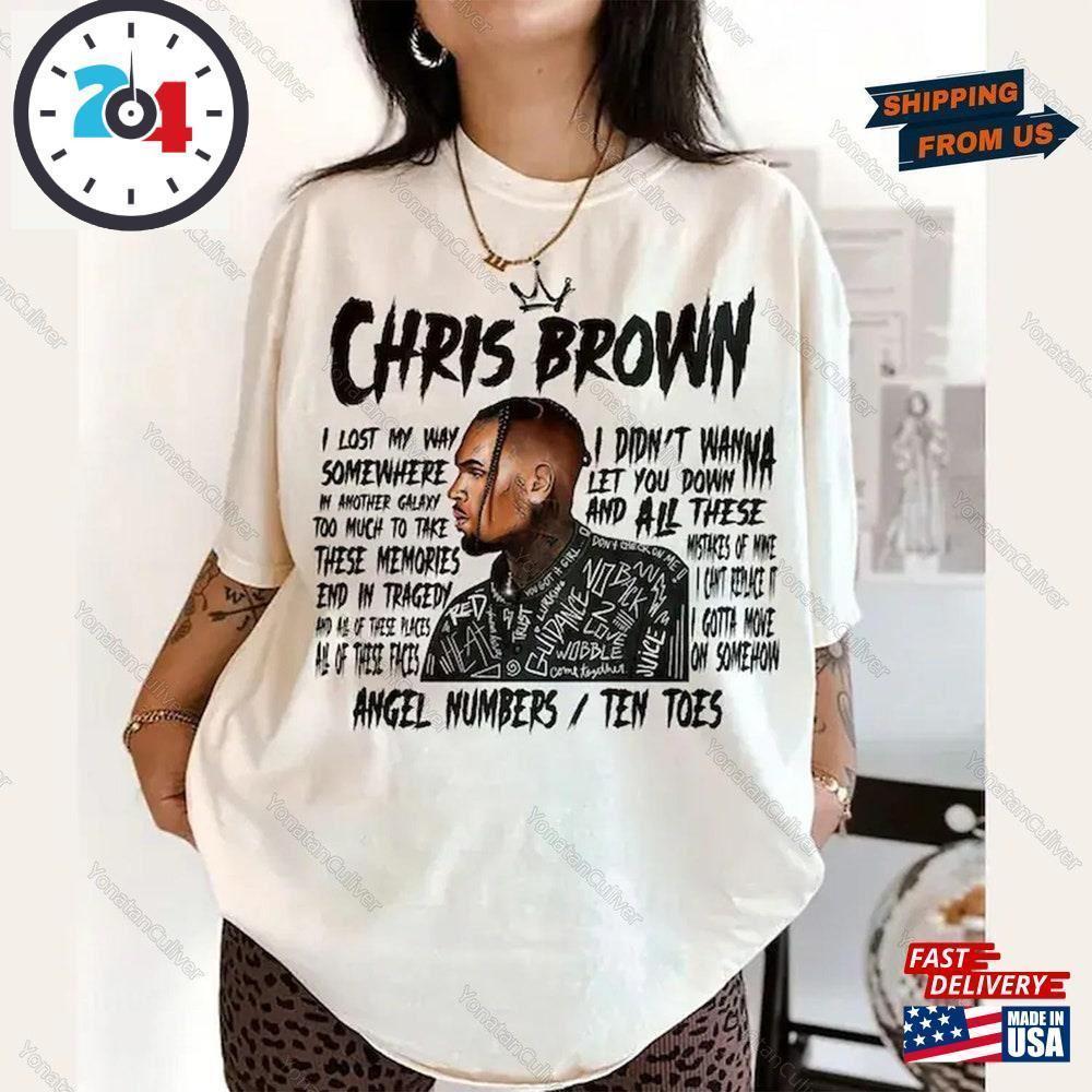 Chris Brown T-Shirt Tee Hip Hop Shirt Unisex